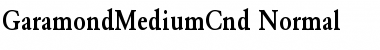 Download GaramondMediumCnd-Normal Regular Font