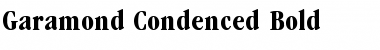 Download Garamond_Condenced-Bold Font