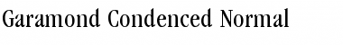 Download Garamond_Condenced-Normal Regular Font