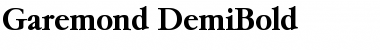 Download Garemond-DemiBold Font