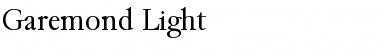 Download Garemond-Light Font
