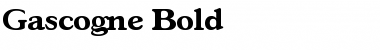 Download Gascogne-Bold Regular Font