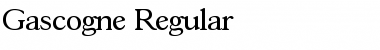 Download Gascogne-Regular Regular Font