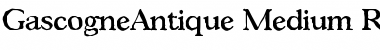 Download GascogneAntique-Medium Regular Font