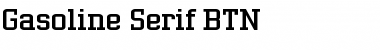 Download Gasoline Serif BTN Regular Font