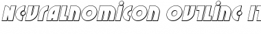 Download Neuralnomicon Outline Italic Font