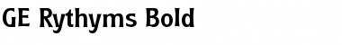 Download GE Rythyms Bold Font Title Preview
