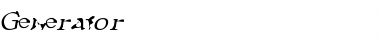Download Generator Medium Font Title Preview