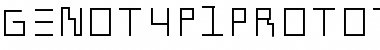 Download GenotypiPrototype Regular Font Title Preview