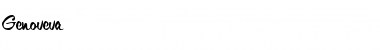Download Genoveva Regular Font Title Preview