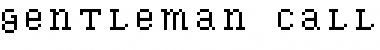 Download Gentleman Caller Regular Font Title Preview