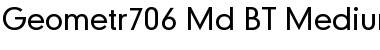 Download Geometr706 Md BT Medium Font