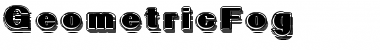 Download GeometricFog Regular Font Title Preview
