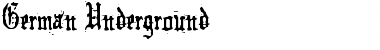 Download German Underground Regular Font Title Preview