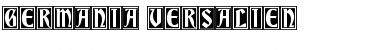 Download Germania Versalien Regular Font Title Preview