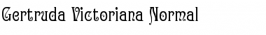 Download Gertruda Victoriana Normal Font Title Preview