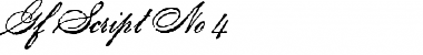 Download Gf Script No 4 Regular Font Title Preview