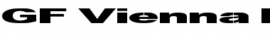 Download GF Vienna heavy Heavy Font Title Preview
