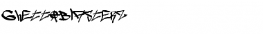 Download ghettoblasterz Regular Font Title Preview