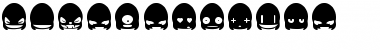 Download Ghost Smileys Regular Font Title Preview