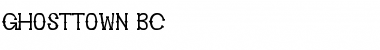 Download Ghosttown BC Plain Font Title Preview