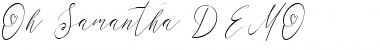 Download Oh Samantha Regular Font Title Preview