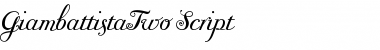 Download GiambattistaTwo Script Font Title Preview
