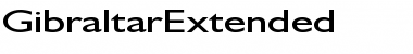 Download GibraltarExtended Regular Font Title Preview