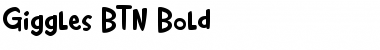 Download Giggles BTN Bold Font Title Preview