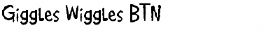 Download Giggles Wiggles BTN Regular Font Title Preview