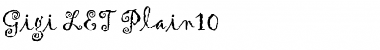 Download Gigi LET Plain Font Title Preview