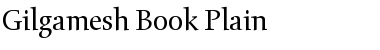 Download Gilgamesh Book Regular Font Title Preview