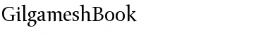 Download GilgameshBook Regular Font Title Preview