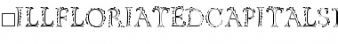 Download GillFloriatedCapitalsMT Roman Font Title Preview