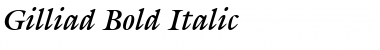 Download Gilliad Regular Font Title Preview