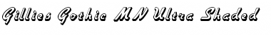 Download Gillies Gothic MN Ultra Font Title Preview