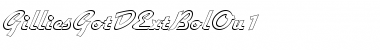 Download GilliesGotDExtBolOu1 Regular Font Title Preview