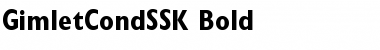 Download GimletCondSSK Bold Font Title Preview