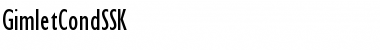 Download GimletCondSSK Regular Font Title Preview