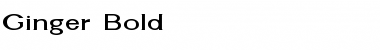 Download Ginger Bold Font Title Preview