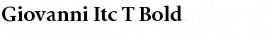 Download Giovanni Itc T Regular Font