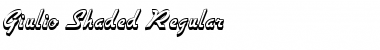Download Giulio-Shaded Regular Font Title Preview