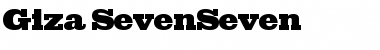 Download Giza Regular Font Title Preview