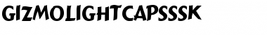 Download GizmoLightCapsSSK Regular Font Title Preview
