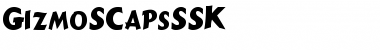 Download GizmoSCapsSSK Regular Font Title Preview