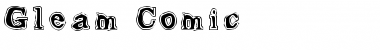 Download Gleam Comic Font Title Preview