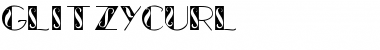 Download GlitzyCurl Regular Font Title Preview