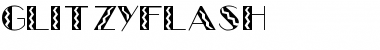 Download GlitzyFlash Regular Font Title Preview