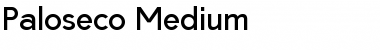 Download Paloseco Medium Font Title Preview