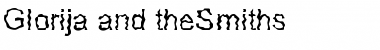 Download Glorija and theSmiths Regular Font Title Preview